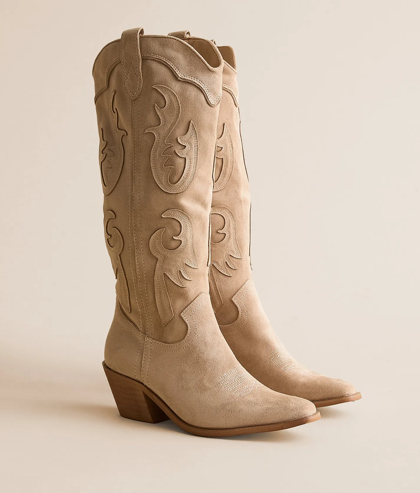 Mi.iM Audrey Western Boot Beige Discount