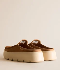 HEYDUDE™ Austin Edge Leather Mule Tan Online