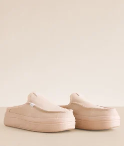Shoes | HEYDUDE™ Austin Lift Classic Leather Mule Shoe Blush