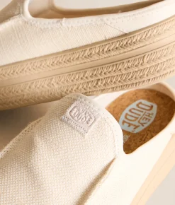 Shoes | HEYDUDE™ Austin Lift Espadrille Woven Mule Shoe Egret