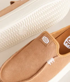 HEYDUDE™ Austin Lift Leather Mule Shoe Tan Best