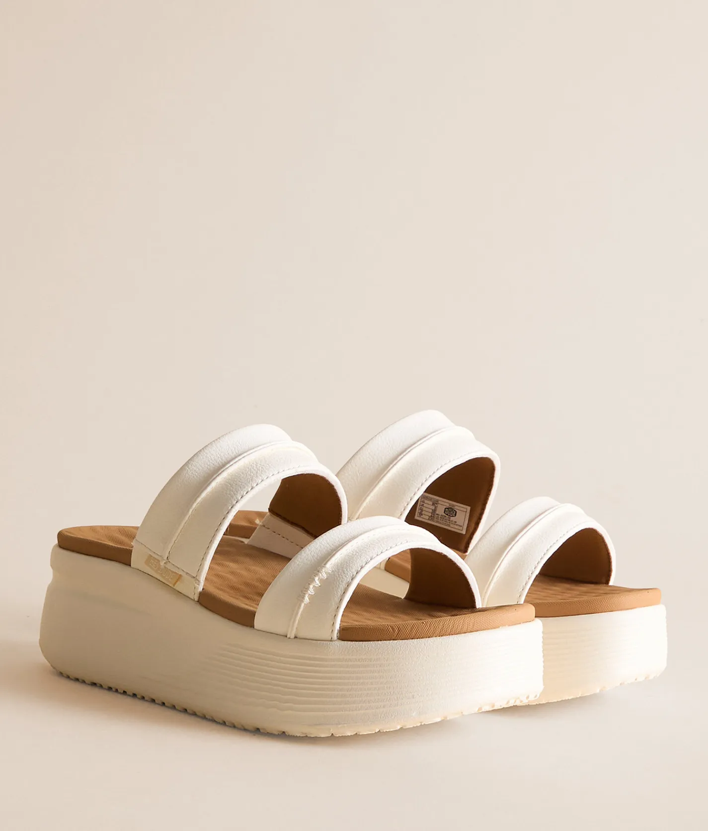 HEYDUDE™ Austin Slide Classic Sandal Ivory Hot