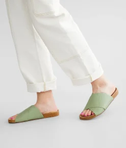 Beast Fashion Aviana Sandal Green Clearance