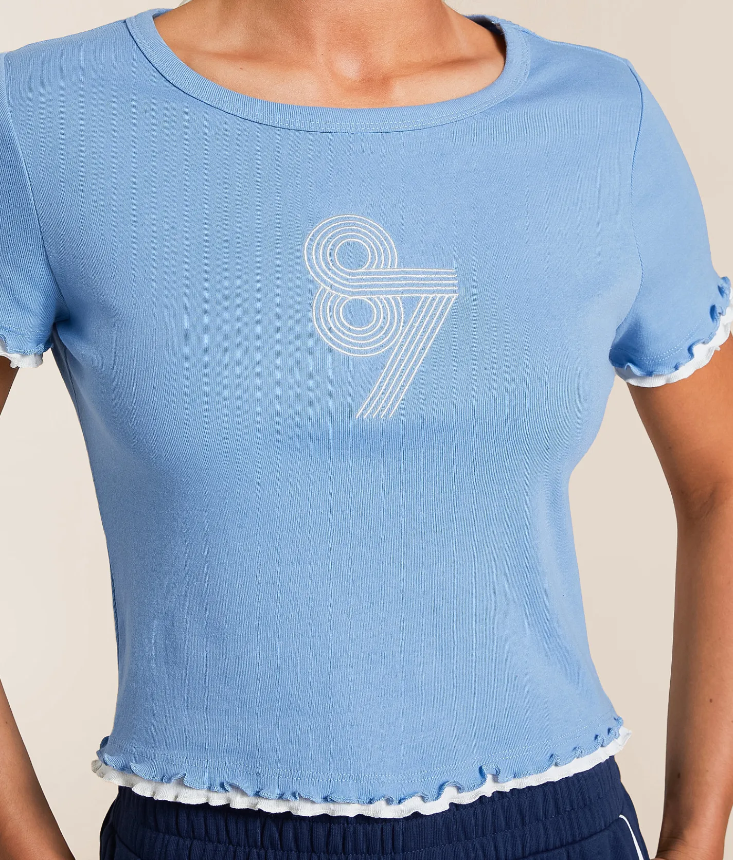 FITZ + EDDI 87 Baby T-Shirt Della Robbia Blue Sale