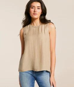 Tops | Blu Pepper Back Button Tank Top Bosphorus