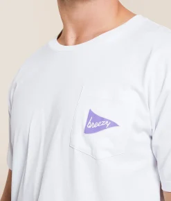 Breezy Golf Back Nine Bob T-Shirt White Online