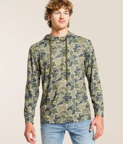 Tops|Activewear | Fieldstone Backwoods Performance Hoodie Camo