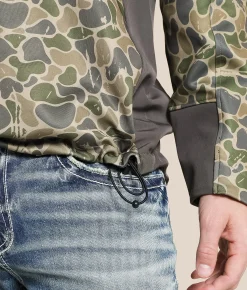 Fieldstone Backwoods Pullover Camo New