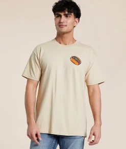 Seager Backyard T-Shirt Cream Hot