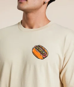 Seager Backyard T-Shirt Cream Hot