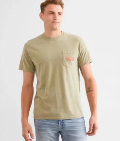 Old Row Bad Day To Be A Beer Wrangle T-Shirt Khaki Discount