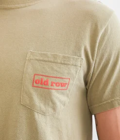 Old Row Bad Day To Be A Beer Wrangle T-Shirt Khaki Discount