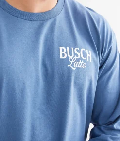 Graphic T-Shirts | Brew City Bad Day To Be A Busch Light T-Shirt Indigo Blue