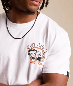 Tops|Graphic T-Shirts | Sullen Baddie Boop T-Shirt White