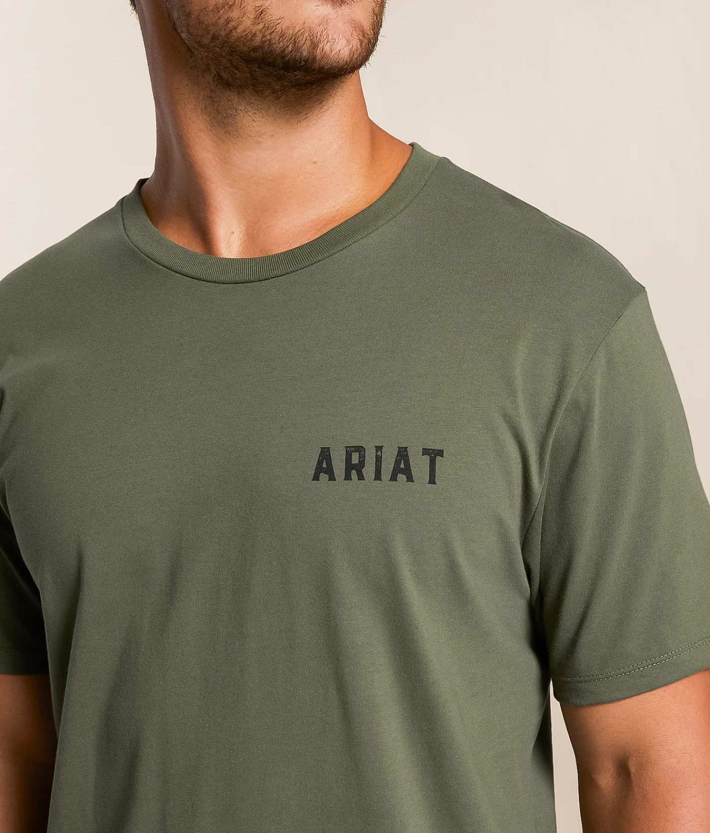 Ariat Badlands Patriot T-Shirt Surplus Green Sale