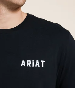 Graphic T-Shirts | Ariat Badlands Patriot T-Shirt Black