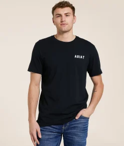 Graphic T-Shirts | Ariat Badlands Patriot T-Shirt Black