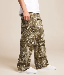 Jeans | Departwest Baggy Camo Cargo Stretch Jean Samoya 2
