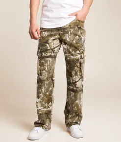 Jeans | Departwest Baggy Camo Cargo Stretch Jean Samoya 2