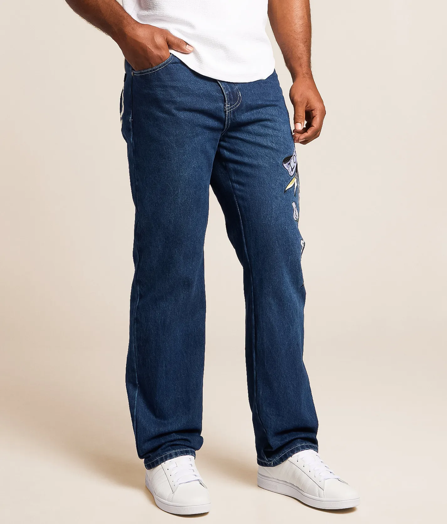 Ed Hardy Baggy Jean Skull Heart Discount
