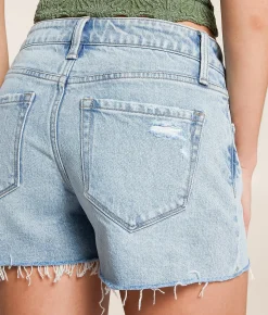 Bottoms|Shorts | Flying Monkey Baggy Low Rise Stretch Short Verdant Joy