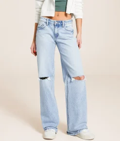 Flying Monkey Baggy Low Rise Wide Leg Stretch Jean Resilient Hot