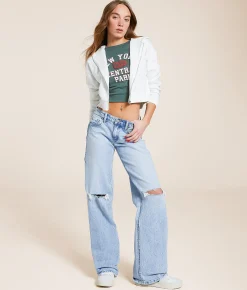 Flying Monkey Baggy Low Rise Wide Leg Stretch Jean Resilient Hot