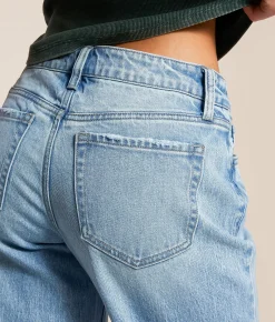 Flying Monkey Baggy Low Rise Wide Leg Stretch Cuffed Jean Elate New