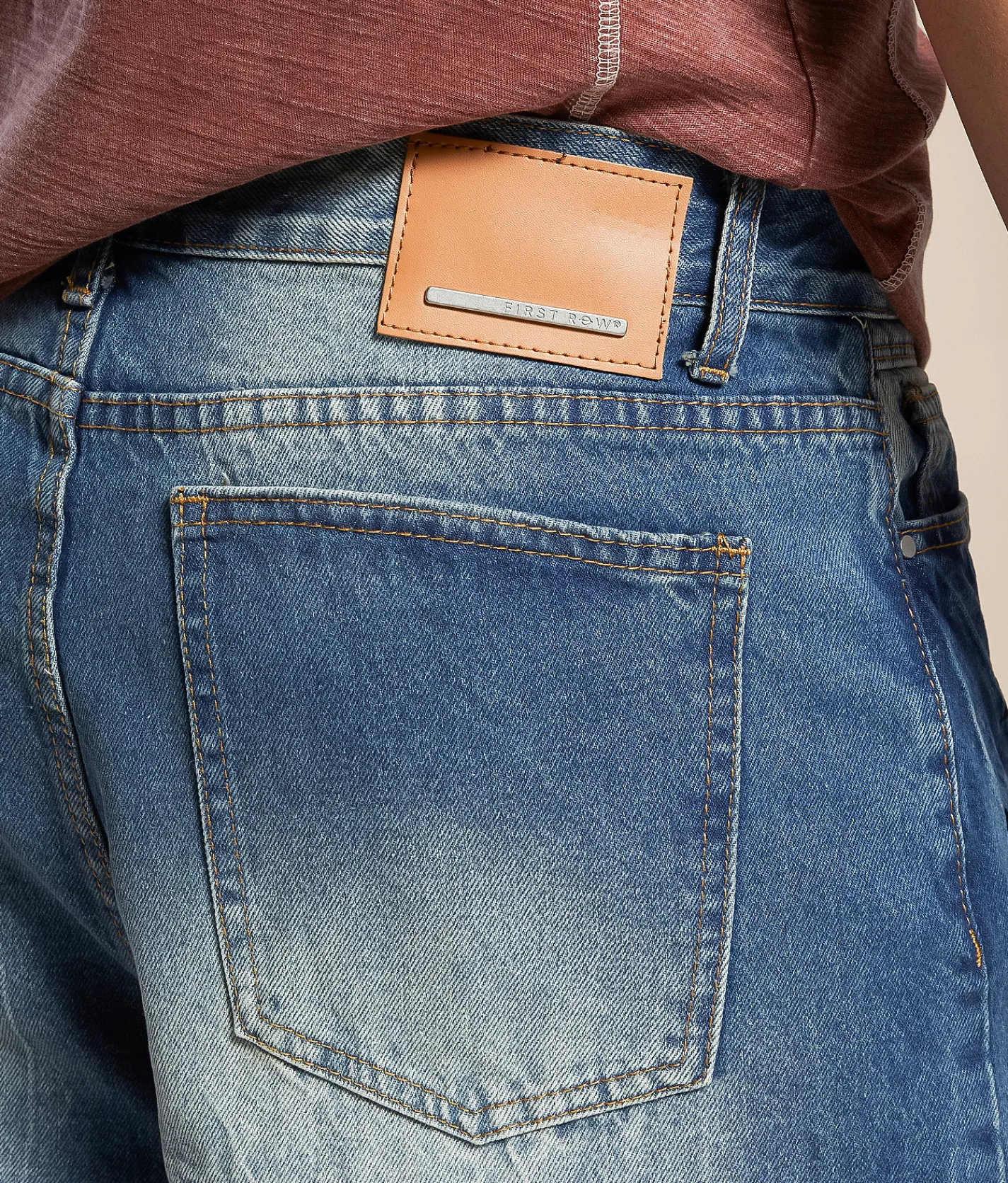 Bottoms|Shorts | First Row Baggy 14" Jort Medium Blue