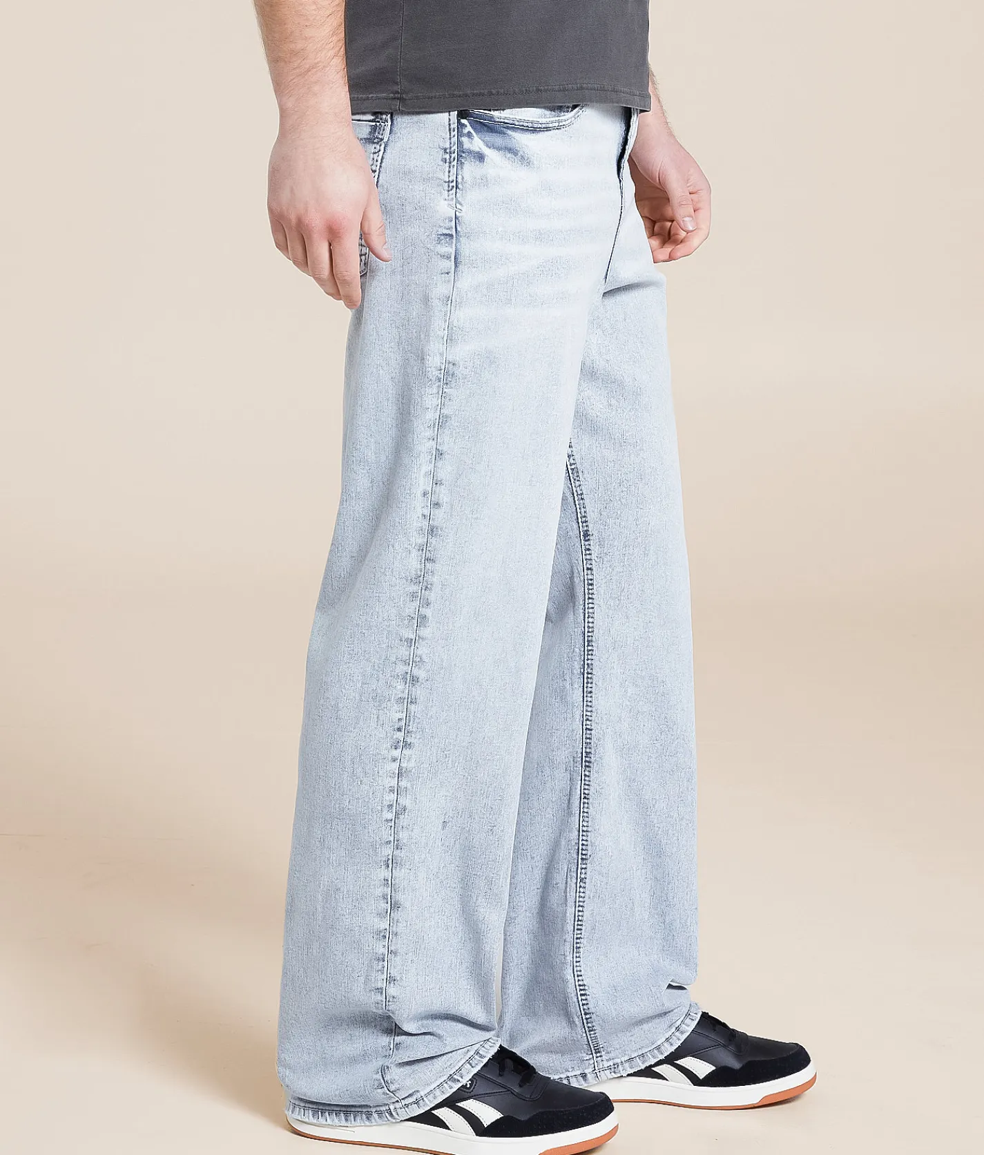Bottoms|Jeans | Departwest Baggy Stretch Jean Powel