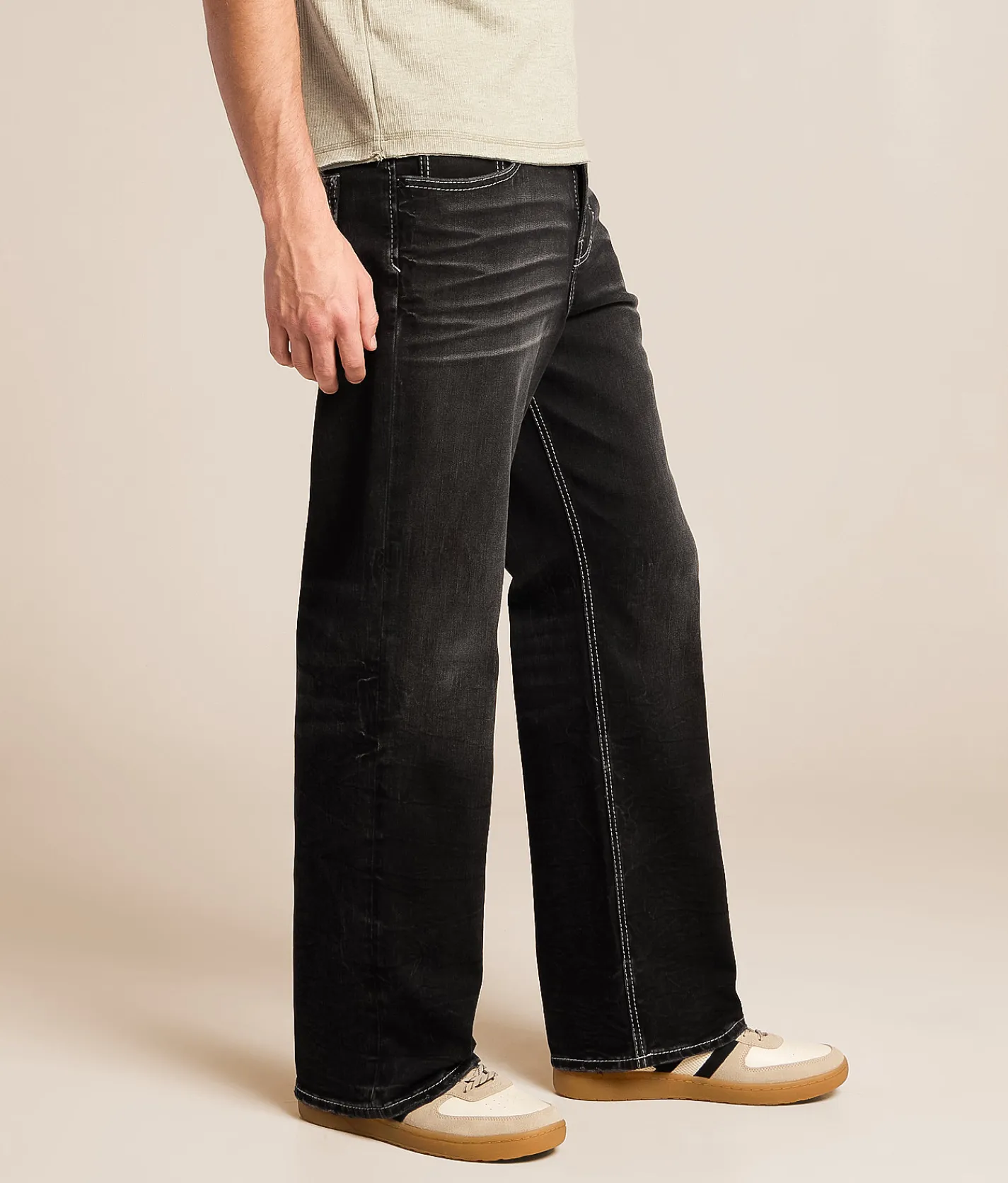 Bottoms|Jeans | Departwest Baggy Stretch Jean Iver Lane