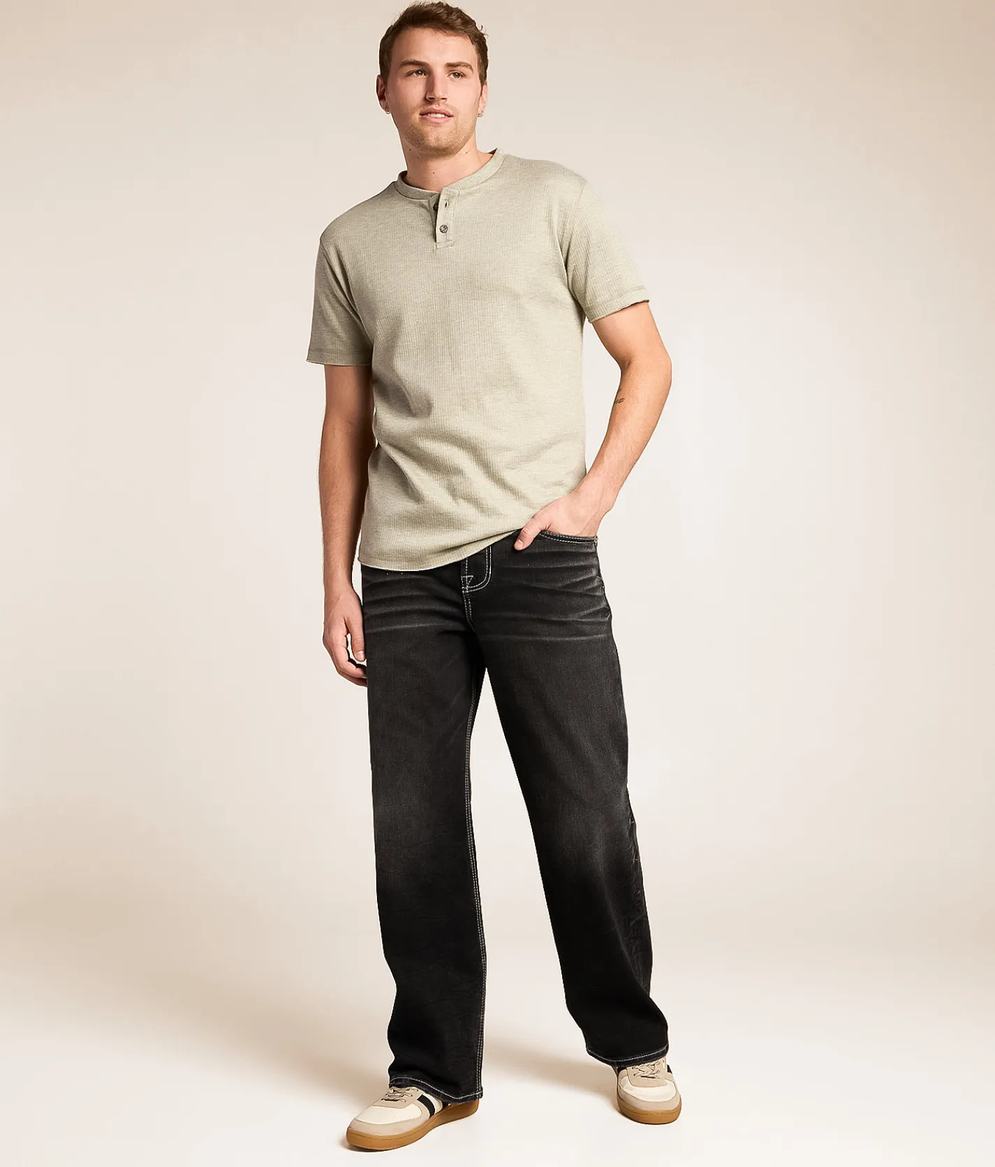 Bottoms|Jeans | Departwest Baggy Stretch Jean Iver Lane