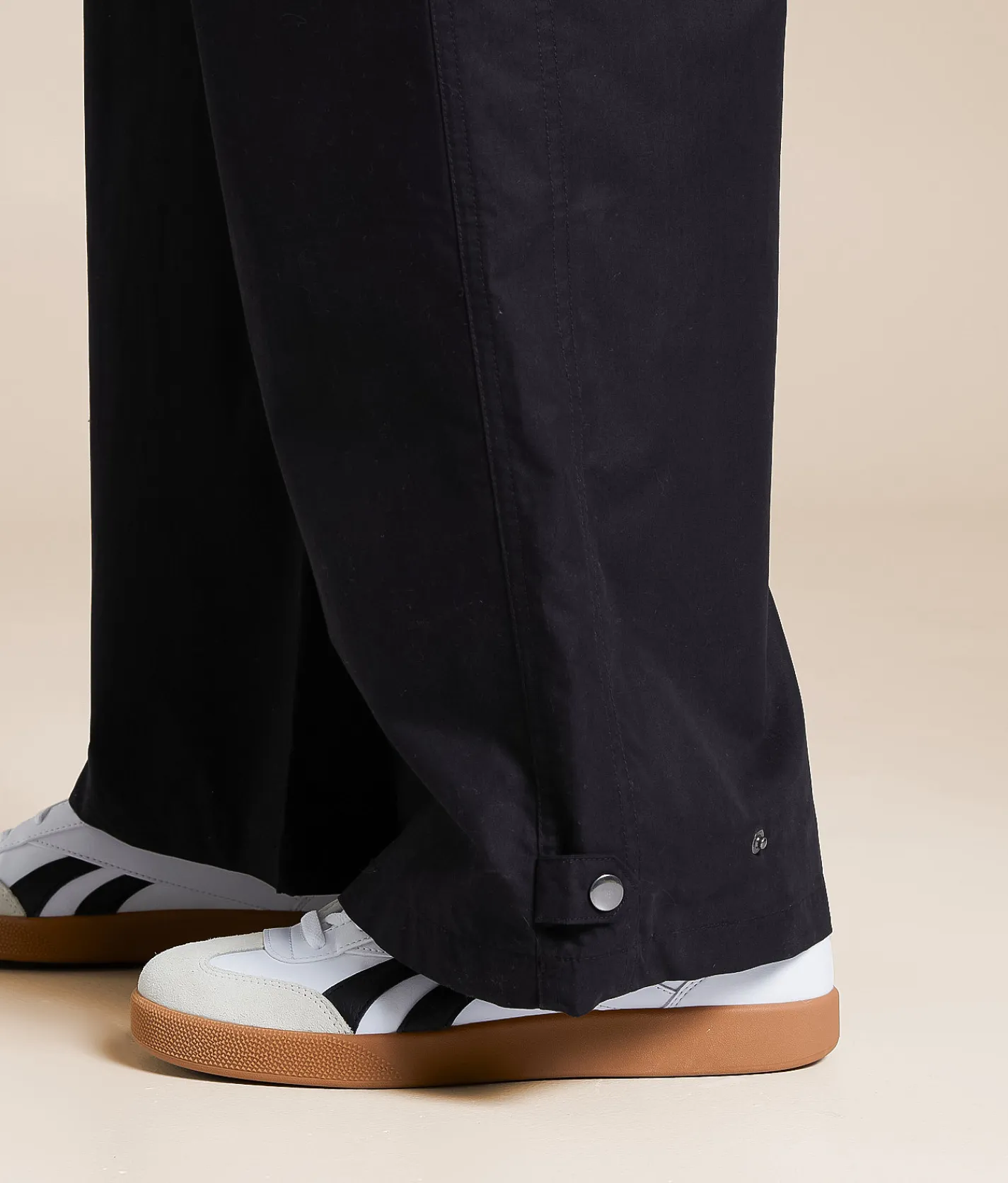 Bottoms | American Stitch Baggy Twill Cargo Pant Black