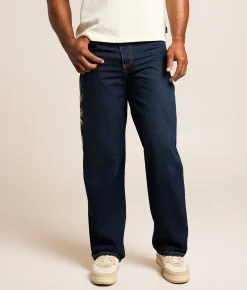Ed Hardy Baggy Wide Leg Jean Rainbowland Online