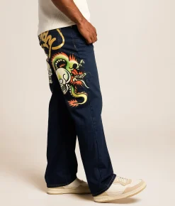 Jeans | Ed Hardy Baggy Wide Leg Jean Rainbowland