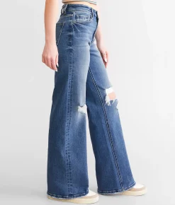 Jeans|Bottoms | Flying Monkey Baggy Wide Leg Jean Light Year