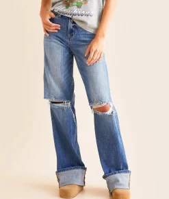 Jeans|Bottoms | Flying Monkey Baggy Wide Leg Jean Coherent