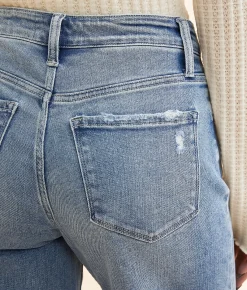 Jeans | Flying Monkey Baggy Wide Leg Stretch Cuffed Jean Acrobatic
