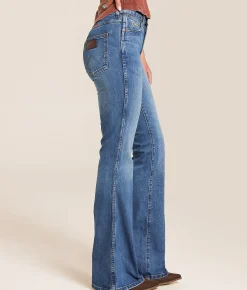 Jeans|Bottoms | Wrangler® x Coors® Bailey Flare Stretch Jean Golden Blue