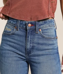 Jeans|Bottoms | Wrangler® x Coors® Bailey Flare Stretch Jean Golden Blue