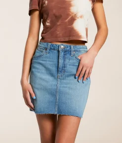 Bottoms | Wrangler® Bailey High Rise Denim Stretch Skirt River