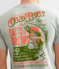 Graphic T-Shirts | Old Row Baits & Brews T-Shirt Bay