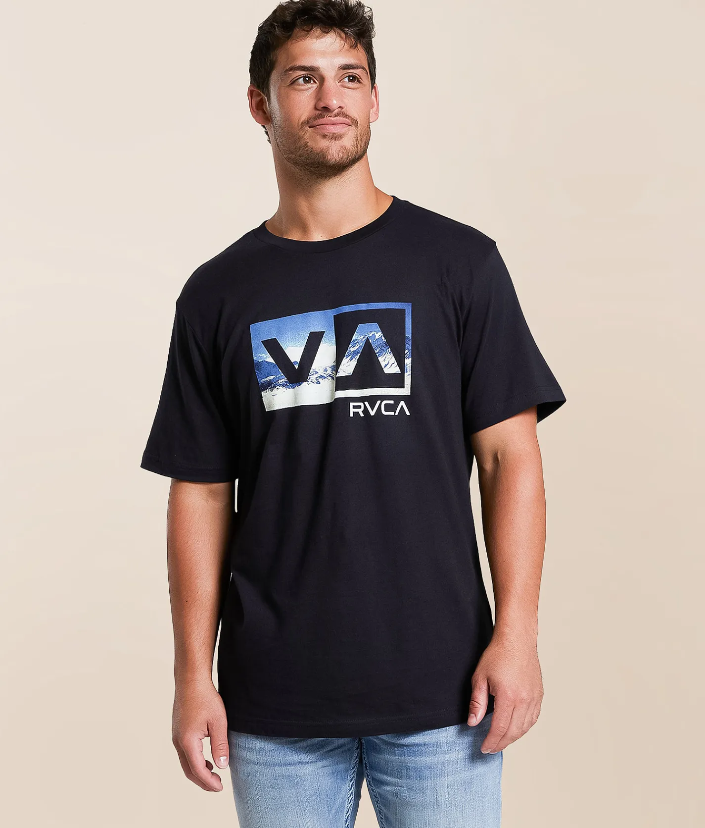 RVCA Balance Box T-Shirt Black New