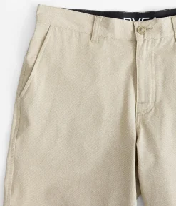 RVCA Balance Hybrid Stretch Walkshort Khaki Sale