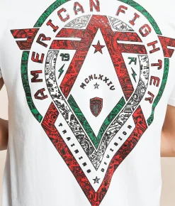 Tops|Graphic T-Shirts | American Fighter Baldridge T-Shirt White