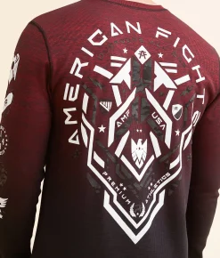 Graphic T-Shirts | American Fighter Ballard Thermal Jester Red Black