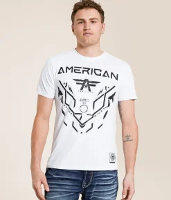 American Fighter Ballard T-Shirt White