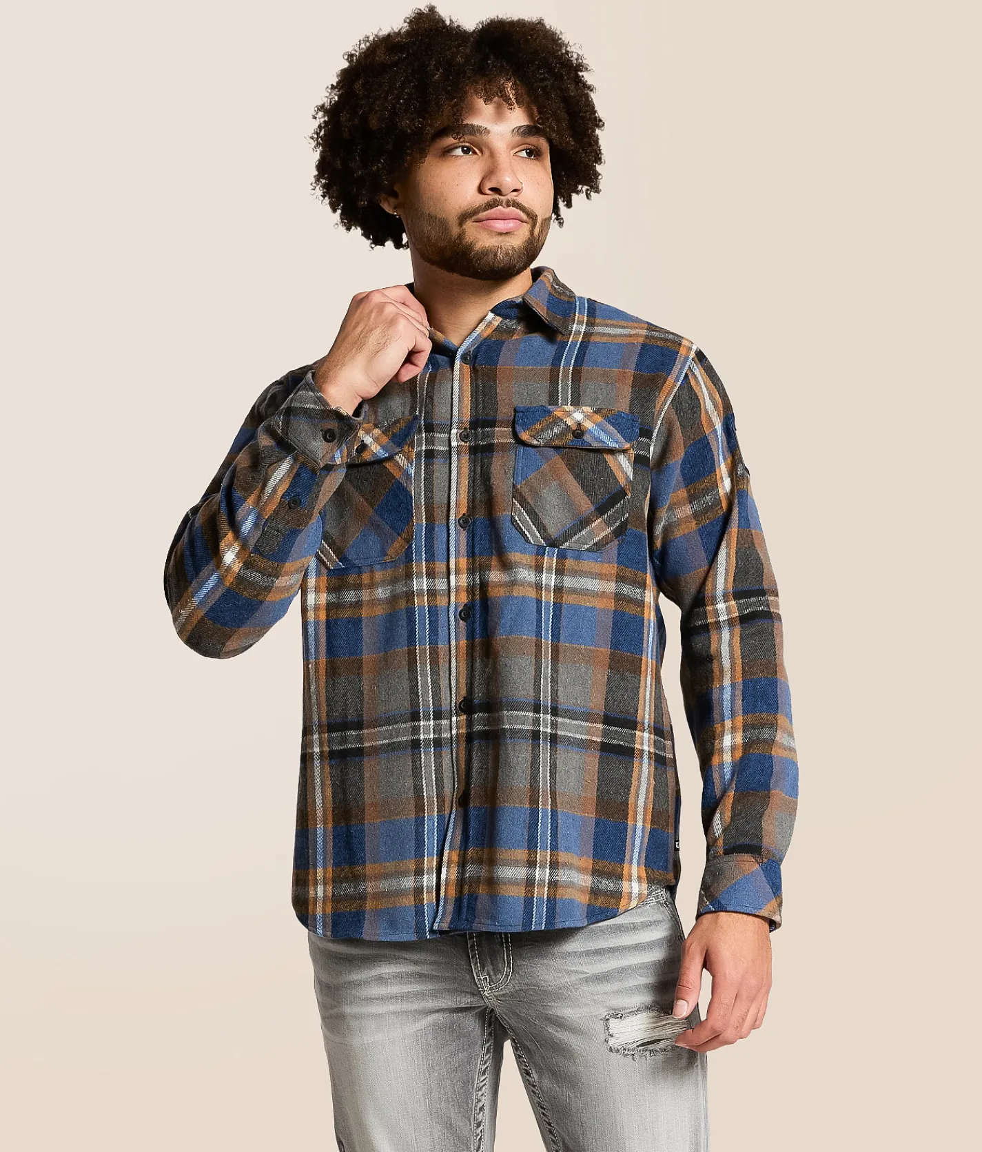 Howitzer Ballistic Flannel Shirt Plaid Multi Best