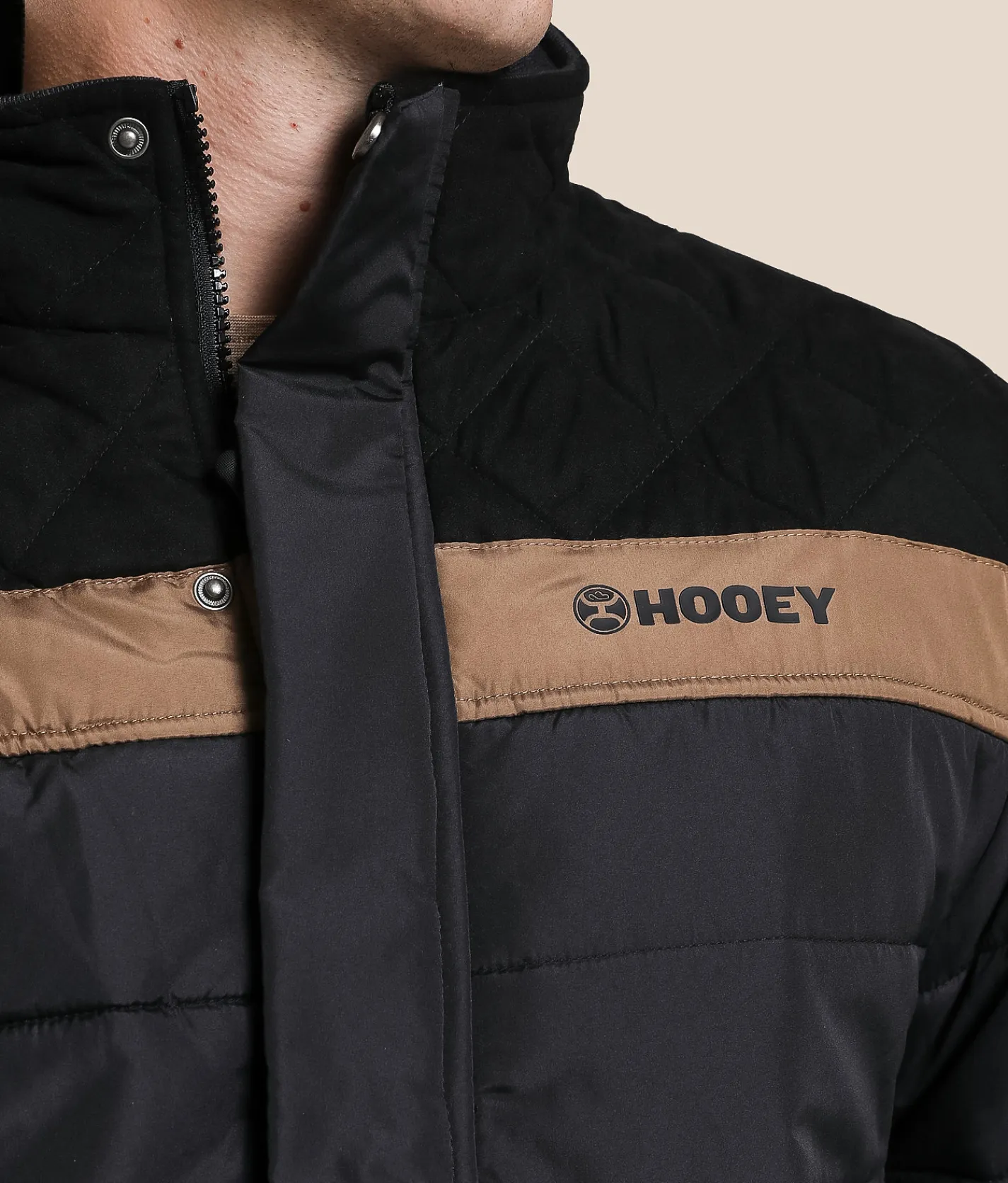 Tops|Coats & Jackets | Hooey Banff Puffer Jacket Black