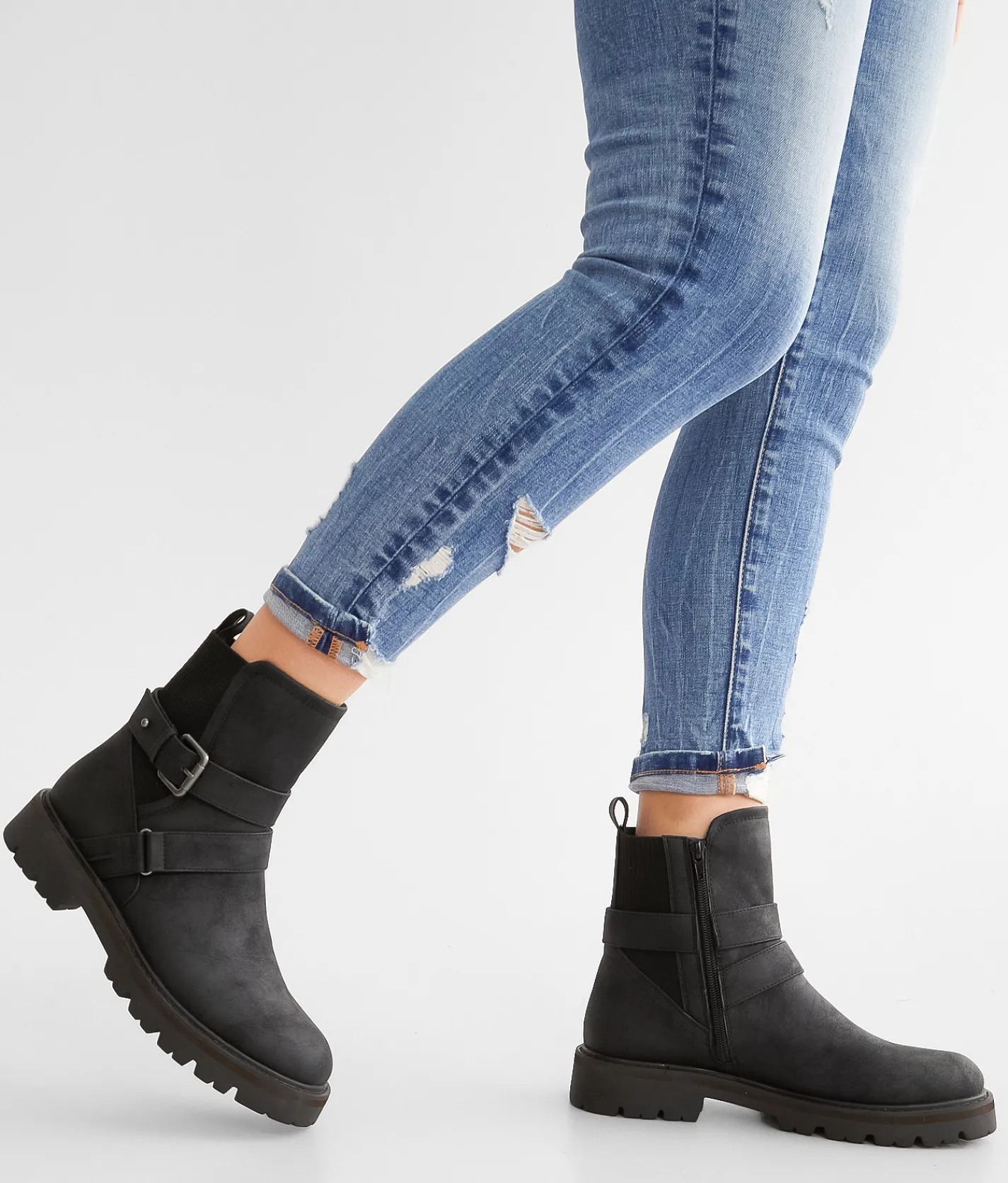 Shoes | Bullboxer B-52 Ankle Lug Boot Black